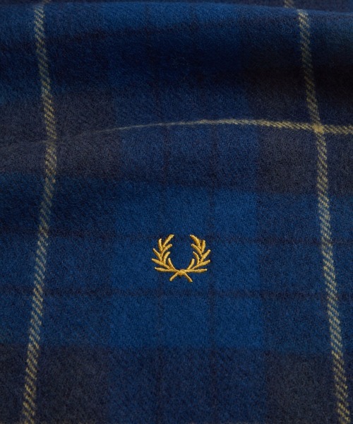 【セール】Lambswool Tartan Scarf（マフラー）｜FRED PERRY（フレッドペリー）