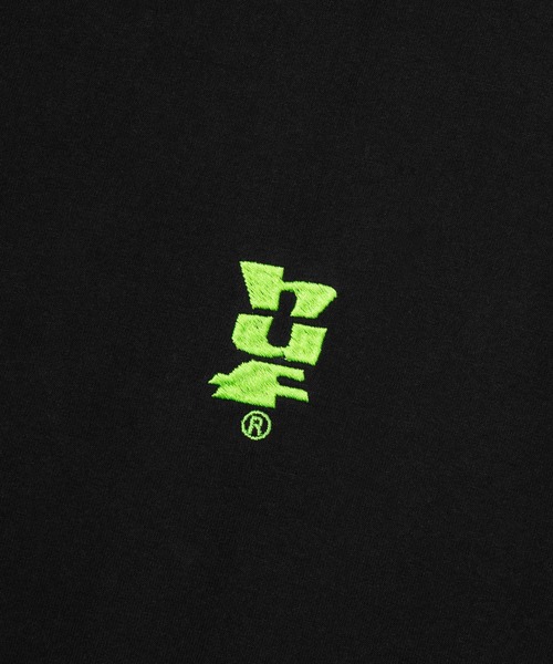 HUF（ハフ）の「MEGABLAST STRETCH TEE  /  HUF ハフ 半袖Tシャツ（Tシャツ/カットソー・メンズ・ホワイト/ブラック/アッシュグレー/ダークグリーン・M/L/XL/XXL/S）」の8枚目の写真