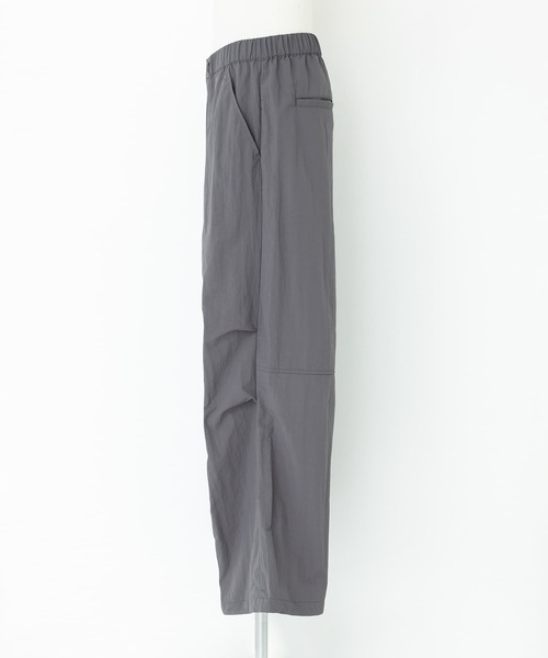 n'OrLABEL（ノアールレーベル）の「『ワイドトラックパンツ』（カーゴパンツ・メンズ・グレー/ブラック・M/L）」の9枚目の写真