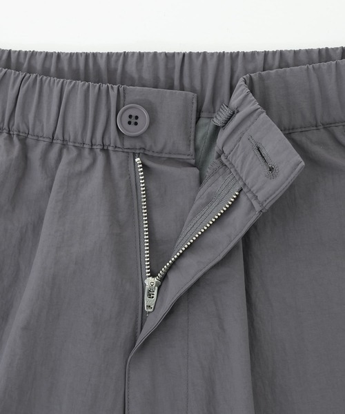 n'OrLABEL（ノアールレーベル）の「『ワイドトラックパンツ』（カーゴパンツ・メンズ・グレー/ブラック・M/L）」の7枚目の写真