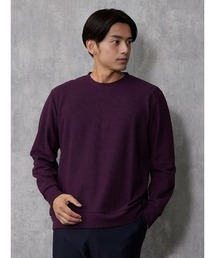 TOKYO RUN（トウキョウラン）の「TOKYO RUN　絡みニット　クルーネックトレーナー　ベージュ/パープル（ニット/セーター）」