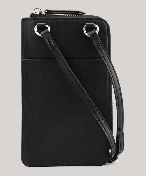 TOMMY HILFIGER(トミーヒルフィガー)の「フォンウォレット(ショルダーバッグ・レディース・レッド/ブラック・FREE)」の3枚目の写真