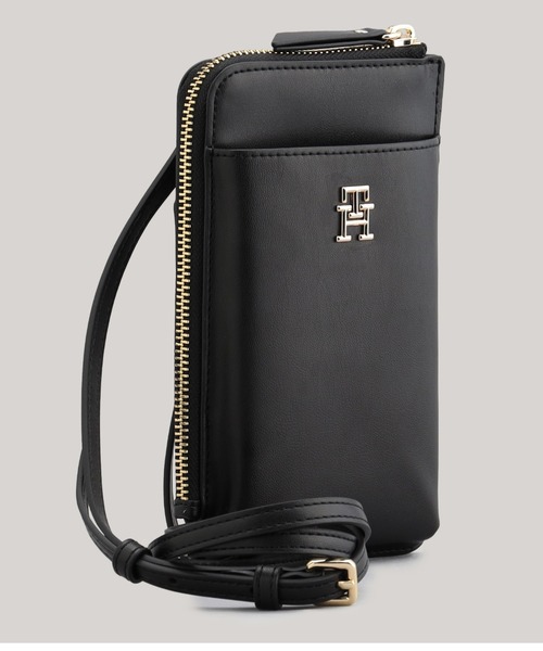 TOMMY HILFIGER(トミーヒルフィガー)の「フォンウォレット(ショルダーバッグ・レディース・レッド/ブラック・FREE)」の4枚目の写真