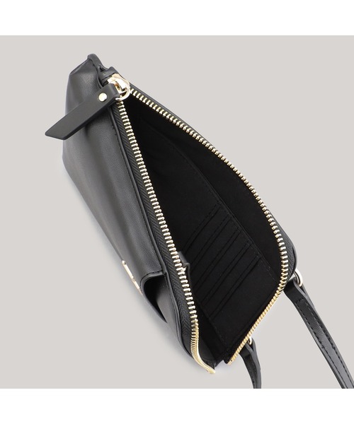 TOMMY HILFIGER(トミーヒルフィガー)の「フォンウォレット(ショルダーバッグ・レディース・レッド/ブラック・FREE)」の6枚目の写真