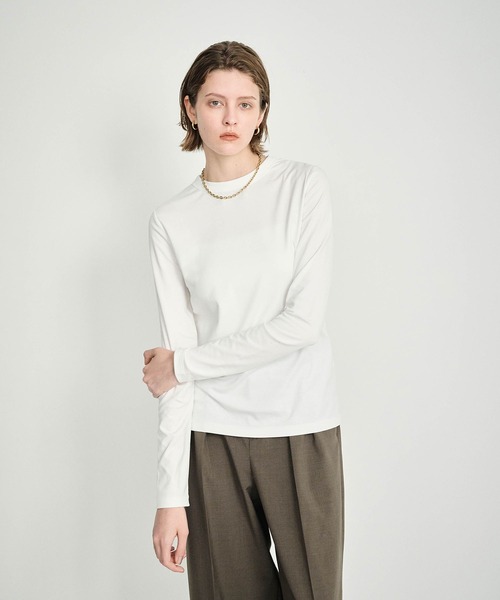 マルチファンクションボトルネックトップス（Tシャツ/カットソー