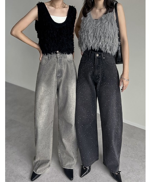 Re:EDIT（リエディ）の「[低身長/高身長サイズ有]メタルストーンバレル