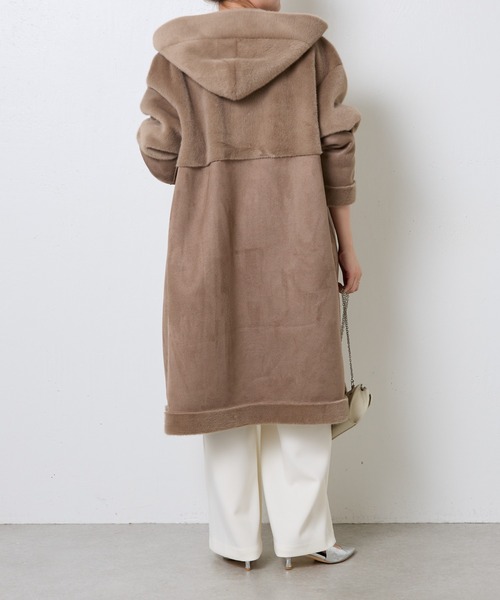 新品　未使用　コラージュ　ガリャルダガランテ　ファー　コート COLLAGE GALLARDAGALANTE（コラージュガリャルダガランテ）の