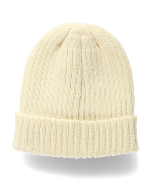 BRANSHES（ブランシェス）の「シンプルニット帽（ニットキャップ/ビーニー・キッズ・杢グレー/ブラック/レッド/ブルー/キナリ・S/M/L）」の6枚目の写真