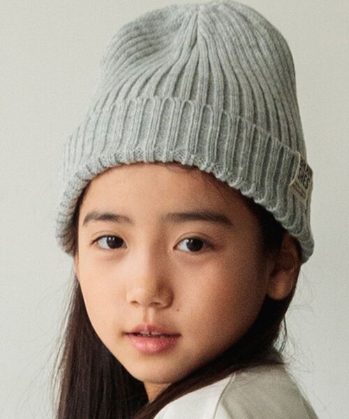 ニットキャップ・ビーニー LE KASHA Midnight blue cashmere beanie hat (MEGEVE0 933) ニットキャップ/帽子(MA)（ニットキャップ/ビーニー）｜B.I.D.