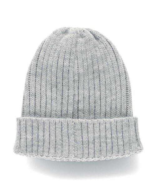 ニットキャップ・ビーニー LE KASHA Midnight blue cashmere beanie hat (MEGEVE0 933) ニットキャップ/帽子(MA)（ニットキャップ/ビーニー）｜B.I.D.