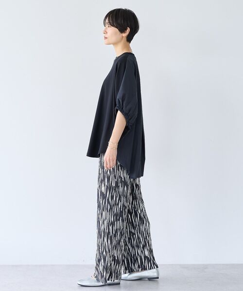 AMERICAN HOLIC(アメリカンホリック)の「セルフカットプリーツイージーパンツ(その他パンツ・レディース・A/B・M/L)」の12枚目の写真