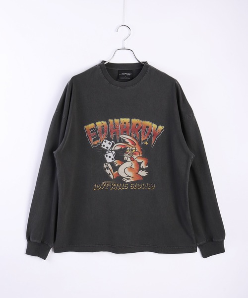 カタリスト×エドハーディー　ロンT　ブラック　2　210111eh05 カタリスト×エドハーディー ロンT ブラック 2 210111eh05 - メルカリ