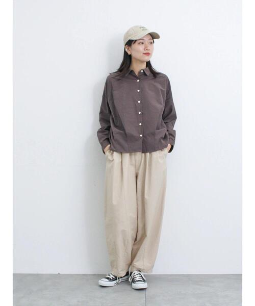 Samansa Mos2 blue（サマンサモスモスブルー）の「ウォッシュドロゴキャップ（ハット・レディース・グリーン/ベージュ/ネイビー・F）」の9枚目の写真