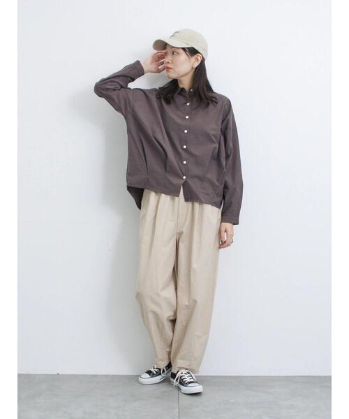 Samansa Mos2 blue（サマンサモスモスブルー）の「ウォッシュドロゴキャップ（ハット・レディース・グリーン/ベージュ/ネイビー・F）」の10枚目の写真