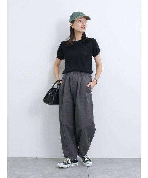 Samansa Mos2 blue（サマンサモスモスブルー）の「ウォッシュドロゴキャップ（ハット・レディース・グリーン/ベージュ/ネイビー・F）」の15枚目の写真