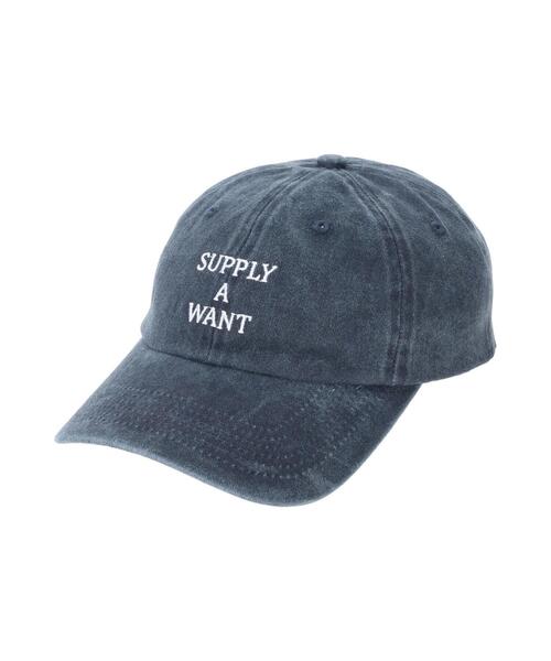 Samansa Mos2 blue（サマンサモスモスブルー）の「ウォッシュドロゴキャップ（ハット・レディース・グリーン/ベージュ/ネイビー・F）」の21枚目の写真