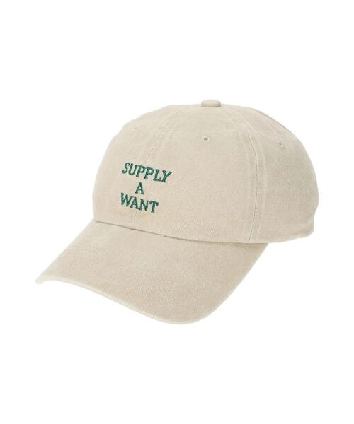 Samansa Mos2 blue（サマンサモスモスブルー）の「ウォッシュドロゴキャップ（ハット・レディース・グリーン/ベージュ/ネイビー・F）」の22枚目の写真