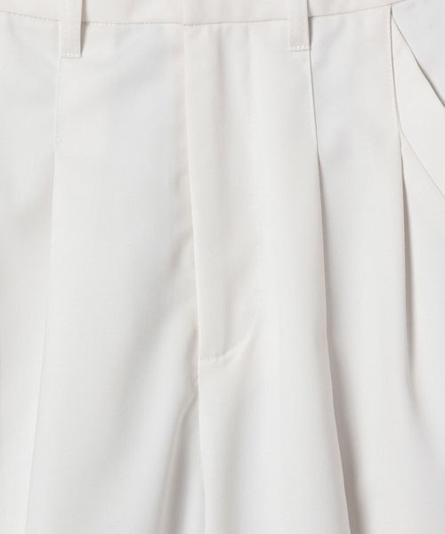 JEANASIS（ジーナシス）の「2タックストレートスラックス/150640（スラックス・レディース・ホワイト/ブラック/ボルドー/イエロー系その他/ブラウン・SMALL/MEDIUM）」の14枚目の写真