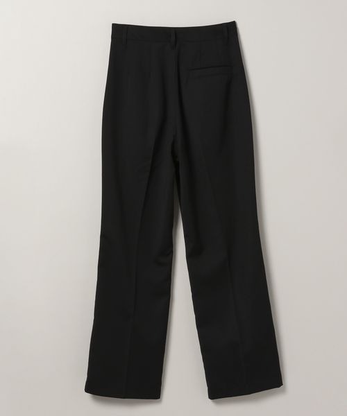 INTÉRIM/インテリム】GIZA GABARDINE 2-TUCK STRAIGHT SLACKS