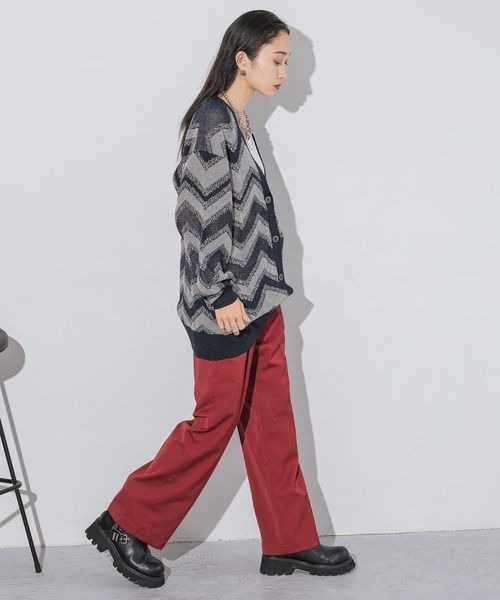 その他 jiyuu0109 JEANASIS スラックス パンツ 2タックストレートスラックス