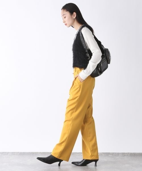 セール】2タックストレートスラックス/150640（スラックス）｜JEANASIS