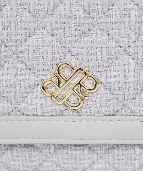 【セール】ツイードキルティングチェーンハンドルBAG（ハンドバッグ）｜ROYAL PARTY（ロイヤルパーティー）