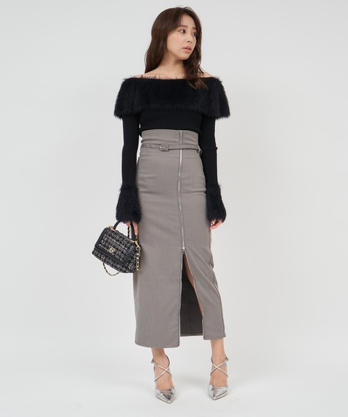 【セール】ツイードキルティングチェーンハンドルBAG（ハンドバッグ）｜ROYAL PARTY（ロイヤルパーティー）