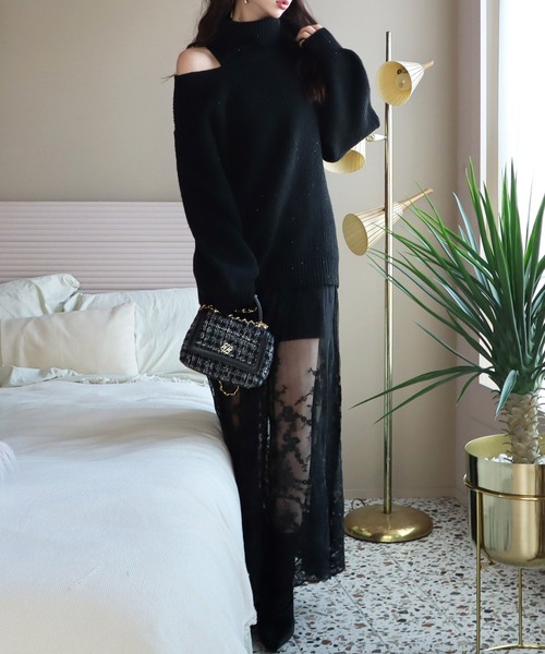 【セール】ツイードキルティングチェーンハンドルBAG（ハンドバッグ）｜ROYAL PARTY（ロイヤルパーティー）