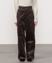SCYE BASICS | SCYE BASICS | ストレッチコーデュロイ ワイドパンツ WOMEN(デニムパンツ)