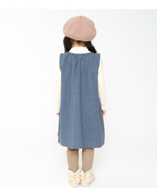 Moujonjon（ムージョンジョン）の「ハイネックTシャツ（Tシャツ/カットソー・キッズ・グレー/オフホワイト/ブラック・110/100/90/80/140/130/120）」の8枚目の写真