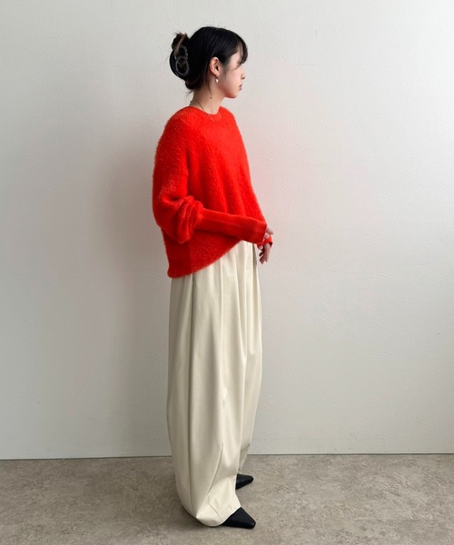 カラーフェザーニットトップス LHELBIE│Eimee Law & LHELBIE 公式