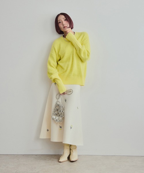 M.Y.O.B.トップス ブラウン/ベージュメッシュ M.Y.O.B.トップス ブラウン/ベージュメッシュ ベージュ系のアイテムを