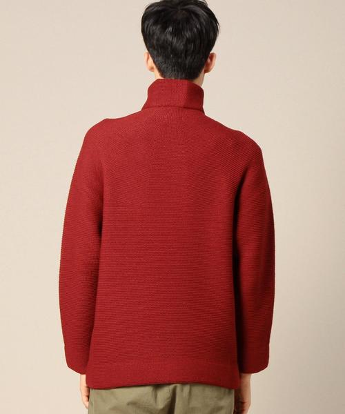 BEAUTY&YOUTH UNITED ARROWS(ビューティーアンドユースユナイテッドアローズ)の「BY リンクス チューブ タートルネックニット MADE IN JAPAN◆(ニット/セーター・メンズ・ホワイト/グレー/オレンジ系その他/オリーブ・SMALL/MEDIUM/LARGE/X-LARGE)」の16枚目の写真