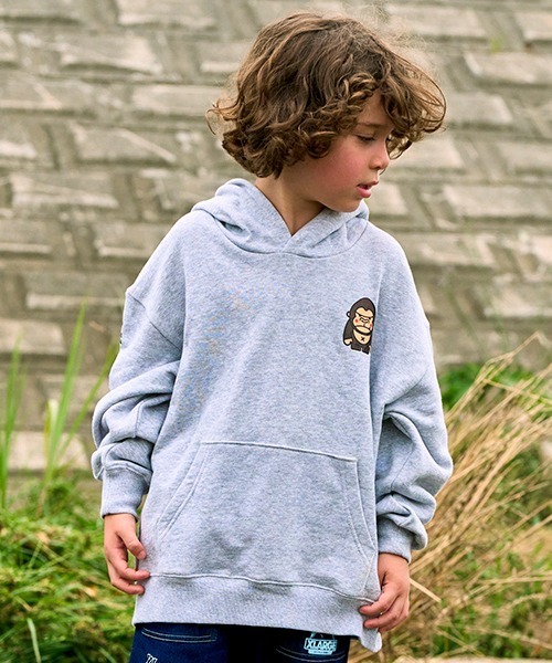 【セール】ファニーゴリラパーカー（パーカー）｜XLARGE KIDS（エクストララージキッズ）