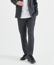 Washable Tweedy Jersey Tapered Pants