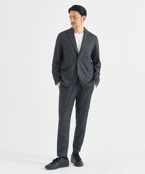 THE TOKYO(ザトウキョウ)の「Washable Tweedy Jersey Tapered Pants(スラックス・メンズ・ダークグレー・46/44/48)」の11枚目の写真