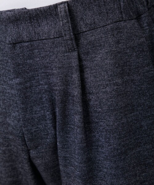 THE TOKYO(ザトウキョウ)の「Washable Tweedy Jersey Tapered Pants(スラックス・メンズ・ダークグレー・46/44/48)」の4枚目の写真