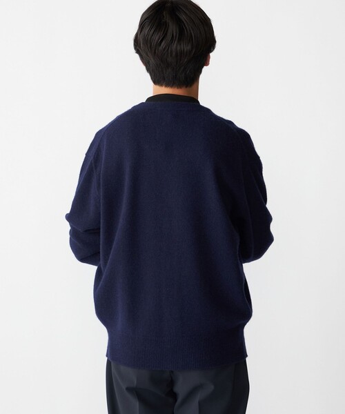 SHIPS（シップス）の「SHIPS:〈手洗い可能〉ソフト ウール Vネック ニット カーディガン（アンサンブル対応）（カーディガン/ボレロ・メンズ・ライトブルー/ベージュ/ネイビー・SMALL/MEDIUM/LARGE/X-LARGE）」の19枚目の写真