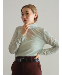 FIL DE FER（フィルデフェール）の「シアースムース　タートルネックP/O（Tシャツ/カットソー）」