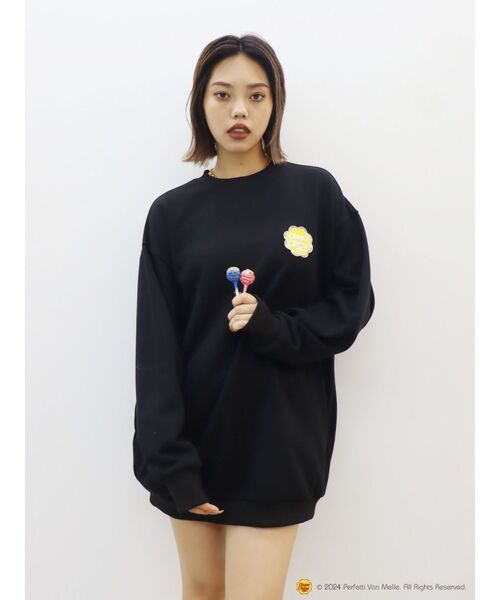 tシャツ 「EVRIS×Chupa Chups」ワンポイントトレーナー レディース セール】【EVRIS×Chupa Chups】ワンポイントトレーナー（Tシャツ