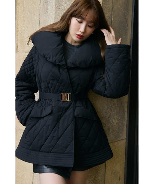 ジャケット・アウター herlipto Madison Quilted Short Coat セール】Madison Quilted Short Coat（ダウンジャケット/コート）｜Her