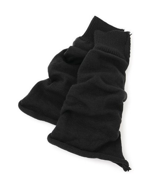 LOVETOXIC（ラブトキシック）の「【LTXC】ニットレッグカバー（ソックス/靴下・キッズ・ブラック/オフホワイト/マルチ・FREE）」の2枚目の写真