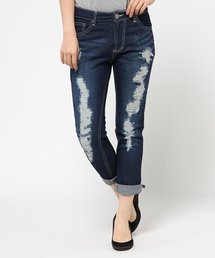 VENCEEXCHANGE | デニム破れボーイズパンツ(デニムパンツ)