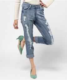 VENCEEXCHANGE | デニム破れボーイズパンツ(デニムパンツ)