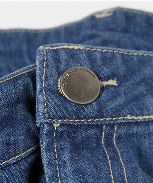 VENCEEXCHANGE（ヴァンスエクスチェンジ）の「デニム破れボーイズパンツ（デニムパンツ・レディース・ブルー系その他/ブルー/スカイブルー・26inch/27inch/24inch/25inch）」の8枚目の写真