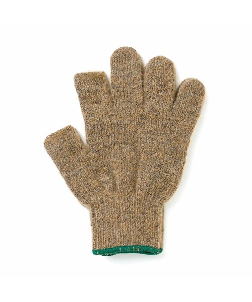 TEMBEA(テンベア)の「TEMBEA 2FINGERLESS GUNTE テンベア 2フィンガーレス グンテ 軍手 手袋 ミトン(手袋・レディース・ライトグレー/ベージュ/ダークベージュ/グレー/チャコールグレー/ライトイエロー・FREE)」の13枚目の写真