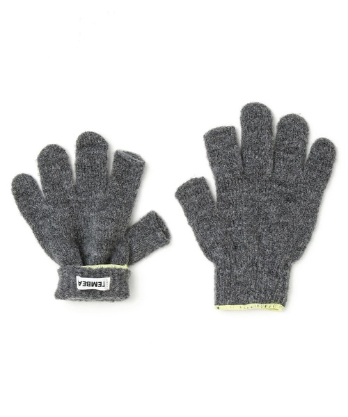 TEMBEA(テンベア)の「TEMBEA 2FINGERLESS GUNTE テンベア 2フィンガーレス グンテ 軍手 手袋 ミトン(手袋・レディース・ライトグレー/ベージュ/ダークベージュ/グレー/チャコールグレー/ライトイエロー・FREE)」の18枚目の写真