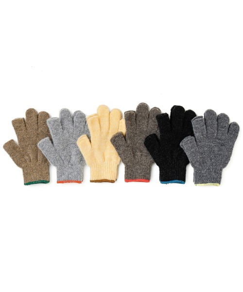 TEMBEA(テンベア)の「TEMBEA 2FINGERLESS GUNTE テンベア 2フィンガーレス グンテ 軍手 手袋 ミトン(手袋・レディース・ライトグレー/ベージュ/ダークベージュ/グレー/チャコールグレー/ライトイエロー・FREE)」の19枚目の写真