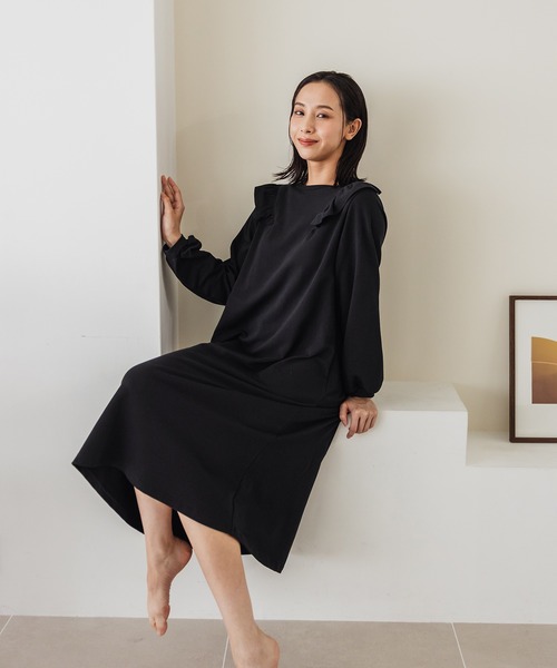 【体温保持・リフレッシュ】極眠スウェットルームウェア(WOMEN'S)（ルームウェア/パジャマ）｜Bonjour Sagan（ボンジュールサガン）