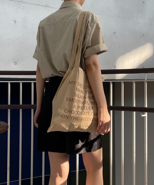 ABBEY MARKET(アビーマーケット)の「【lalagom】コットントートバッグ(トートバッグ・レディース・ベージュ/ブルー/ナチュラル・FREE)」の18枚目の写真